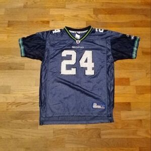 Vintage Seattle Seahawks Springs Jersey YOUTH XL